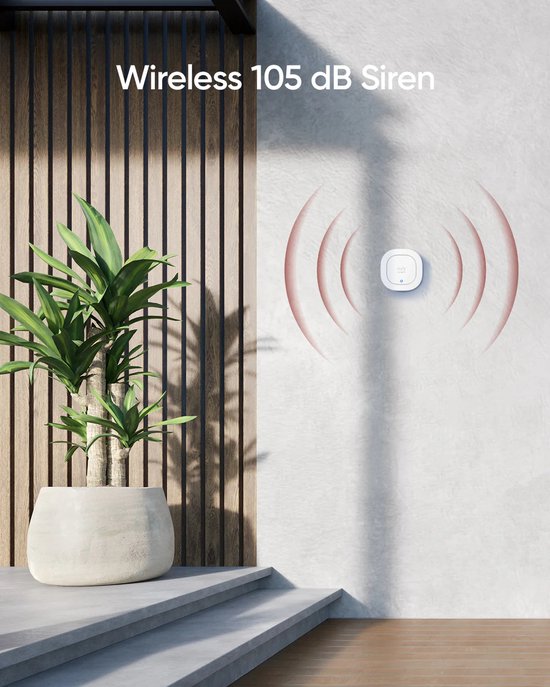 eufy Security Siren (105 dB Draadloos Alarm)