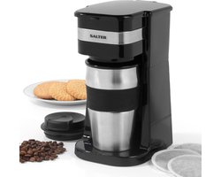 Salter One Cup Koffiezetapparaat - 420ml RVS Beker