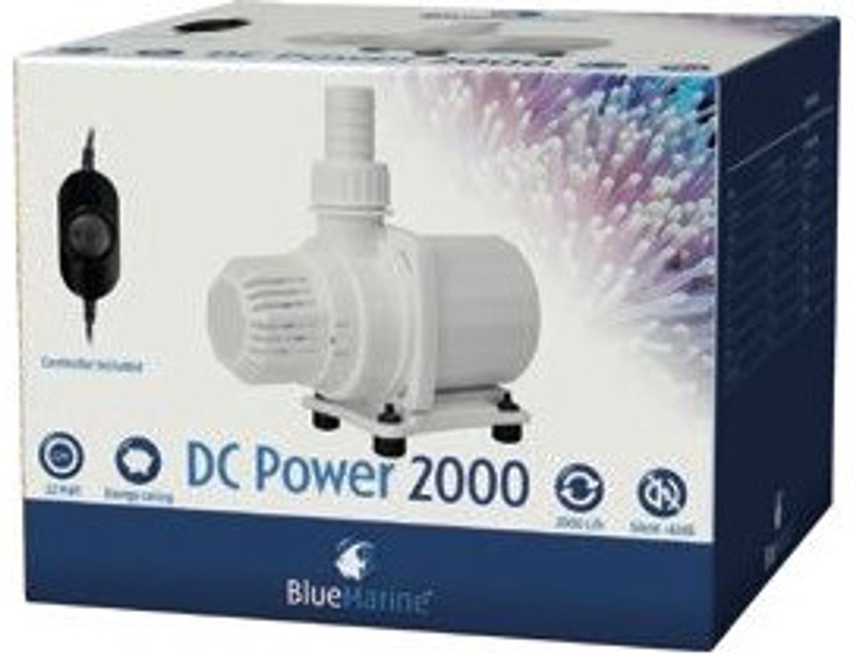 Blue Marine - DC Power 1000 - Opvoerpomp - Aquarium - Zeeaquarium - Krachtige Pomp Met Een Opvoerhoogte van 2,5 Meter