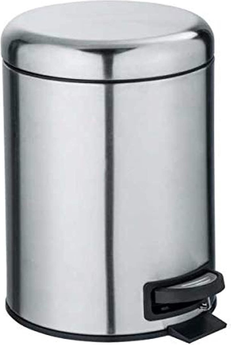 Goedkoopste Selbro ® Pedaalemmer van Roestvrij Staal met Uitneembare Inzet en Hygiënische Trapfunctie