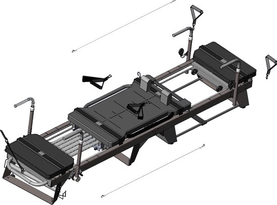 Brulo - megaformer - Reformer - pilates machine - - Brulo - €7.999,00