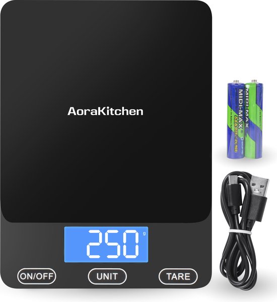 AoraKitchen Keukenweegschaal Digitaal