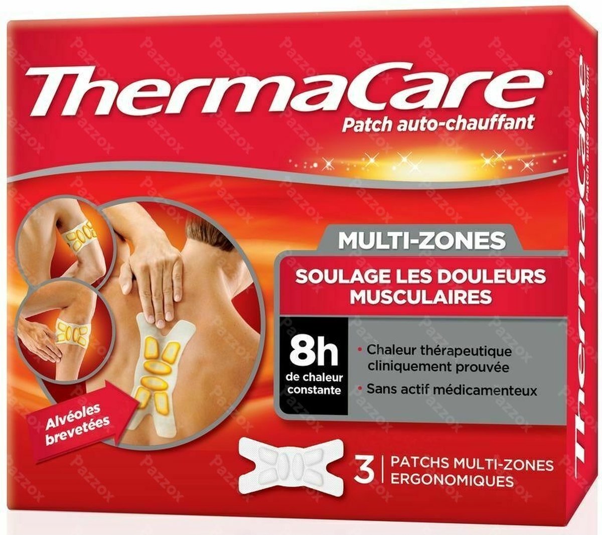 Thermacare Zelfverwarmende kompressen Multizone 3 stuks - bij spierpijn — cadeau in Cadeau-ideeën - foto 8