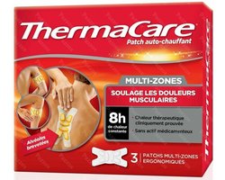 Thermacare Zelfverwarmende kompressen Multizone 3 stuks - bij spierpijn
