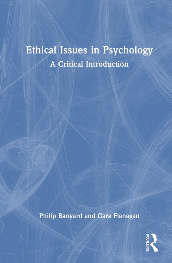 Ethical Issues in Psychology - cover