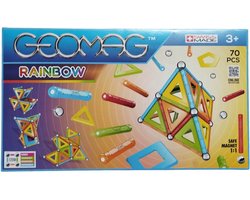 foto van Geomag Rainbow bouwset - 70 delig (niet afstrepen A.U.B.)