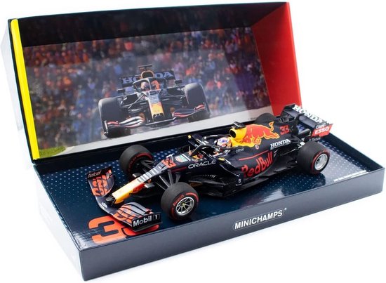 スポーツ Red Bull Racing Honda RB16BMaxVerstappen Spark 1:18 Red Bull Racing Honda RB16B no 33 Max Verstappen Winner