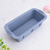 Siliconen Bakvorm Rechthoek – Broodbakvorm & Brownie Vorm – Navy Blue – 100% BPA-vrij – Flexibele Siliconen Cakevorm – Oven & Vriezer Bestendig