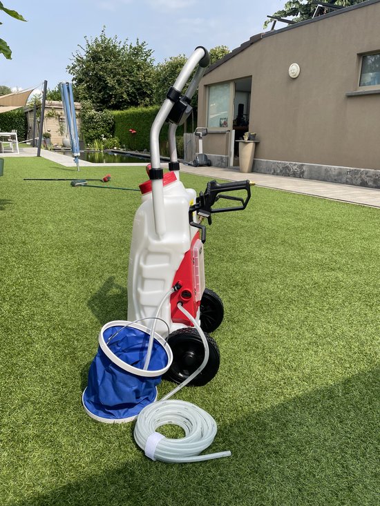 Elektrische spray drukspuit - Zuurbestendig - Schoonmaak - reiniging - softwash - autoreiniging - drukspuit elektrisch - elektrische sprayer - drukspuit met troley - drukspuit accu - drukspuit batterij - drukspuit zuurbestendig - Osmose - drukspuit — afbeelding 3