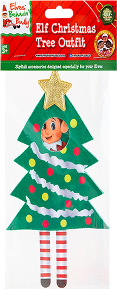 Naugthy elves - Elves behavin badly | Kerst - Elf - Stoute elf - pop | Kerstmis traditie | kerstboom outfit