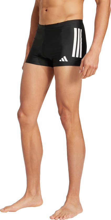 adidas Performance 3-Stripes Swimming Boxer 2 pouces - Homme - Zwart- L