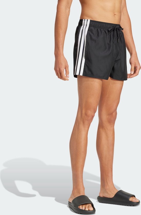 Short de bain adidas Sportswear 3 bandes 7,6 cm - Homme - Zwart- 4XL