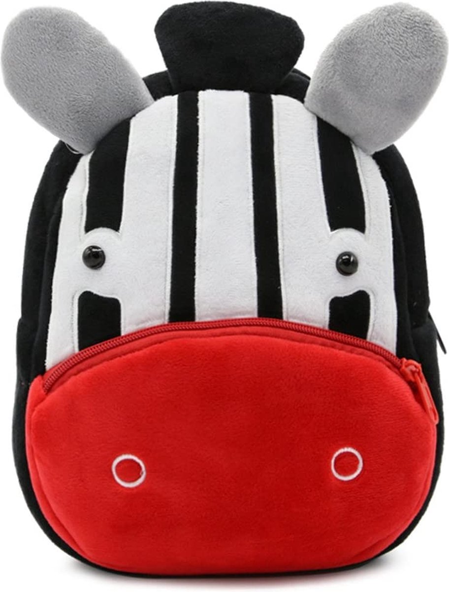 Kinder rugzak – Kleine peuter tas – Kleuter schooltas – Kindervriendelijk – Perfect Kerst- Verjaardag- en Kraamcadeau – Verstelbaar – Zebra