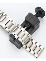 Horlogereparatiegereedschap Horlogebandverwijderaar Metalen Verstelbare Horlogebandconnectorpenverwijderaar Horlogereparatiegereedschapsset Met 3 Extra Pinnen Zilver 1923879525