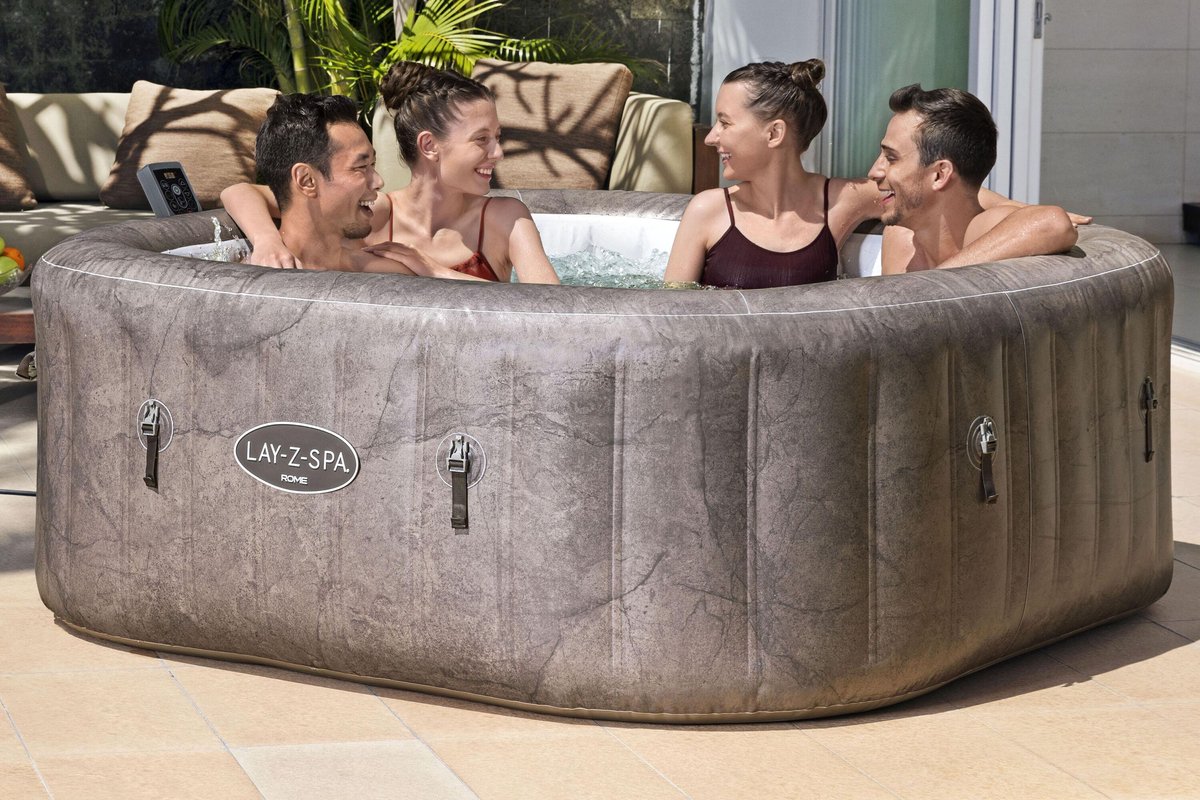 Lay-Z-Spa Rome EnergySense AirJet spa gonflable - 6 personnes