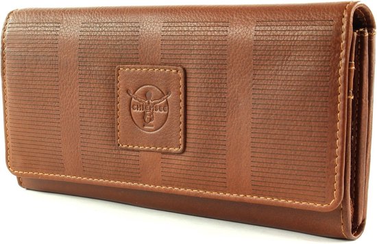 CHIEMSEE Porte-monnaie Haiti Wallet with Flap Cognac Brun