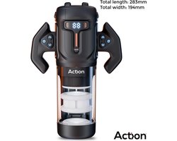bator Zyon - Aftrek Masturbator - Automatisch Vibrerende Automatische Stotende en Roterende MasturBlowjob Masturbators - Masturbator voor Man