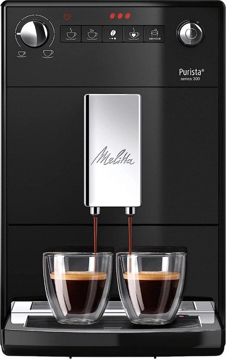 Afbeelding 2 van Melitta Purista volautomatische Espressomachine F23/0-002 pure zwart