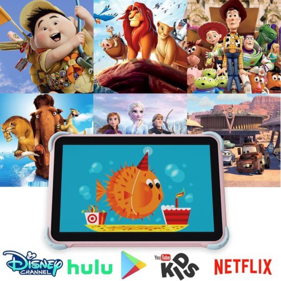 10.1Kinder Tablet,2GB RAM 32GB ROM, Funtab Tablet Kinder Kindersicher KIDOZ APP& Google Play Vorinstalliert,Android 10 Tablet für Kinder mit Touchstift,Kindgerechter Hülle Blau 10.1Kinder Tablet,2GB RAM 32GB ROM, Funtab Tablet Kinder Kindersicher KIDOZ APP& Google Play Vorinstalliert,Android 10 Tablet für Kinder mit Touchstift,Kindgerechter Hülle Blau