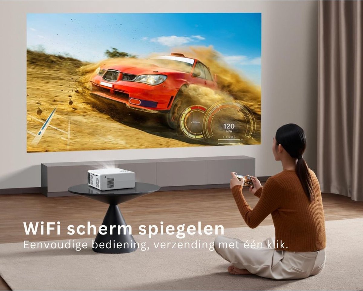 Mini Beamer - Mini Projector - Mini Beamer Smartphone — cadeau in Elektronica - foto 2