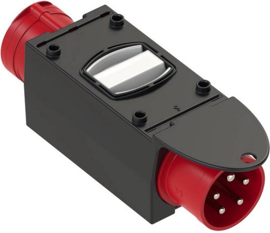 Adapter CEE 32A naar Vrouwelijk 16A [0,5m, Driefasig, 400V] geeft een