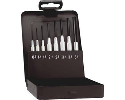 Rennsteig Werkzeuge Pendrijvers met huls set metalen cassette 457 100 5