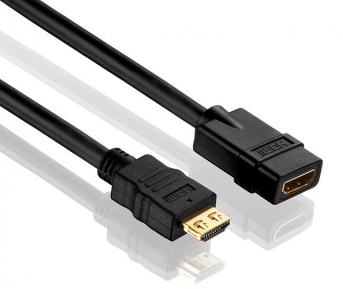 PI1100-050 - 5 m - HDMI Type A (Standard) - HDMI Type A (Standard) - 3D - Black