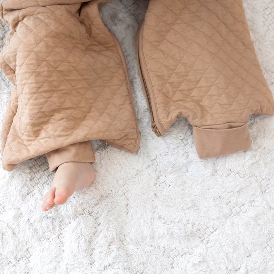BEMINI Babyslaapzak - MAGIC BAG 12-24m - TOG 1.5 - Pady quilted jersey - Beige van BEMI — afbeelding 3