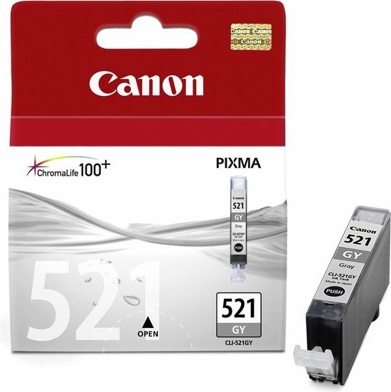 Canon Cartouche d'encre grise CLI-521GY