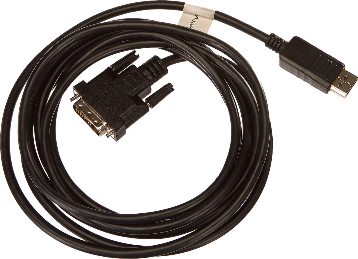 lanberg Cable DISPLAYPORT(M) V1.2-DVI-D(M)(24+1) 3M Black DUAL LINK