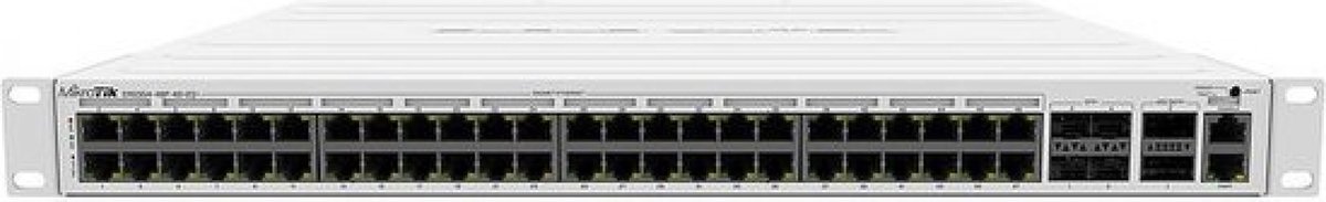 Mikrotik CRS354-48P-4S+2Q+RM netwerk-switch Managed L3 Gigabit Ethernet (10/100/1000) Power over Ethernet (PoE) 1U