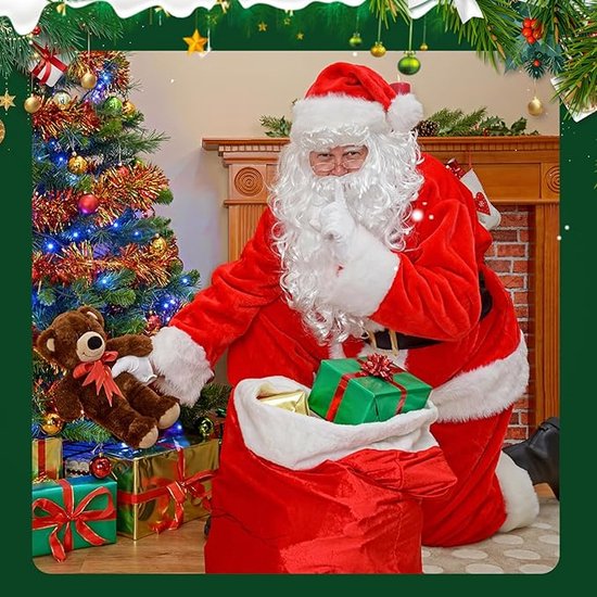 Kerstman baard? Deze koop je natuurlijk bij