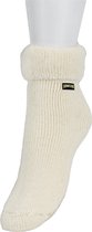 Bonnie Doon Zachte Wollen Bedsokken Dames Maat 36-42 Alpaca en Wol Huissokken Kleur Off White Wolwit - Wol - Alpaca - Acryl - Warm - Pyjamadag - Stay in Bed Sock - Minder Drukplekken - Slaapsokken - Comfort - Warmte - Off White - BP241107.110