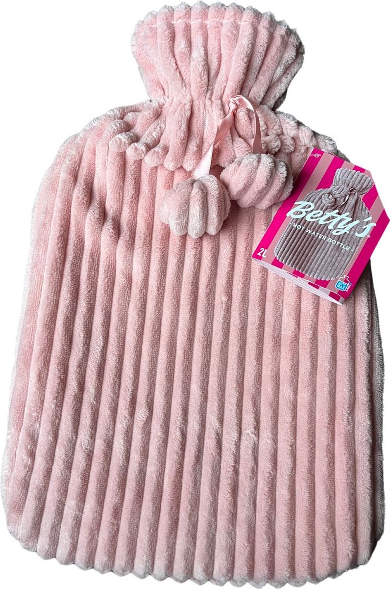 Goedkoopste Betty's Winterwarme Kruik met Roze Omslag