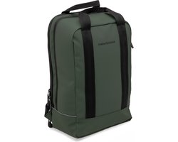 New Looxs Odense Nevada Backpack - Fietsrugzak - Rugzak met Laptop Compartiment - Fietstas van Waterafstotend Polyester - 17 inch laptopvak – Groen