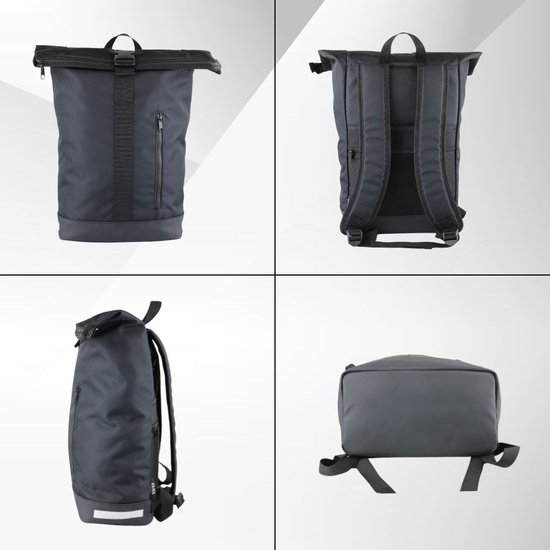Fana Bags Rugtas & Fietstas in 1 - Enkele Fietstas - Laptop Rugtas - Werktas/Rugzak - Lichtgewicht van Fana Bags — afbeelding 4