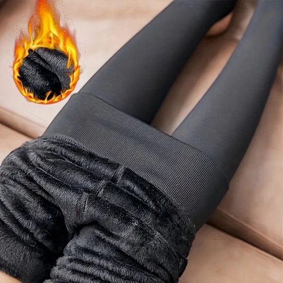 Lang ondergoed Thermolactyl, fleece ribboorden - Leggings - België