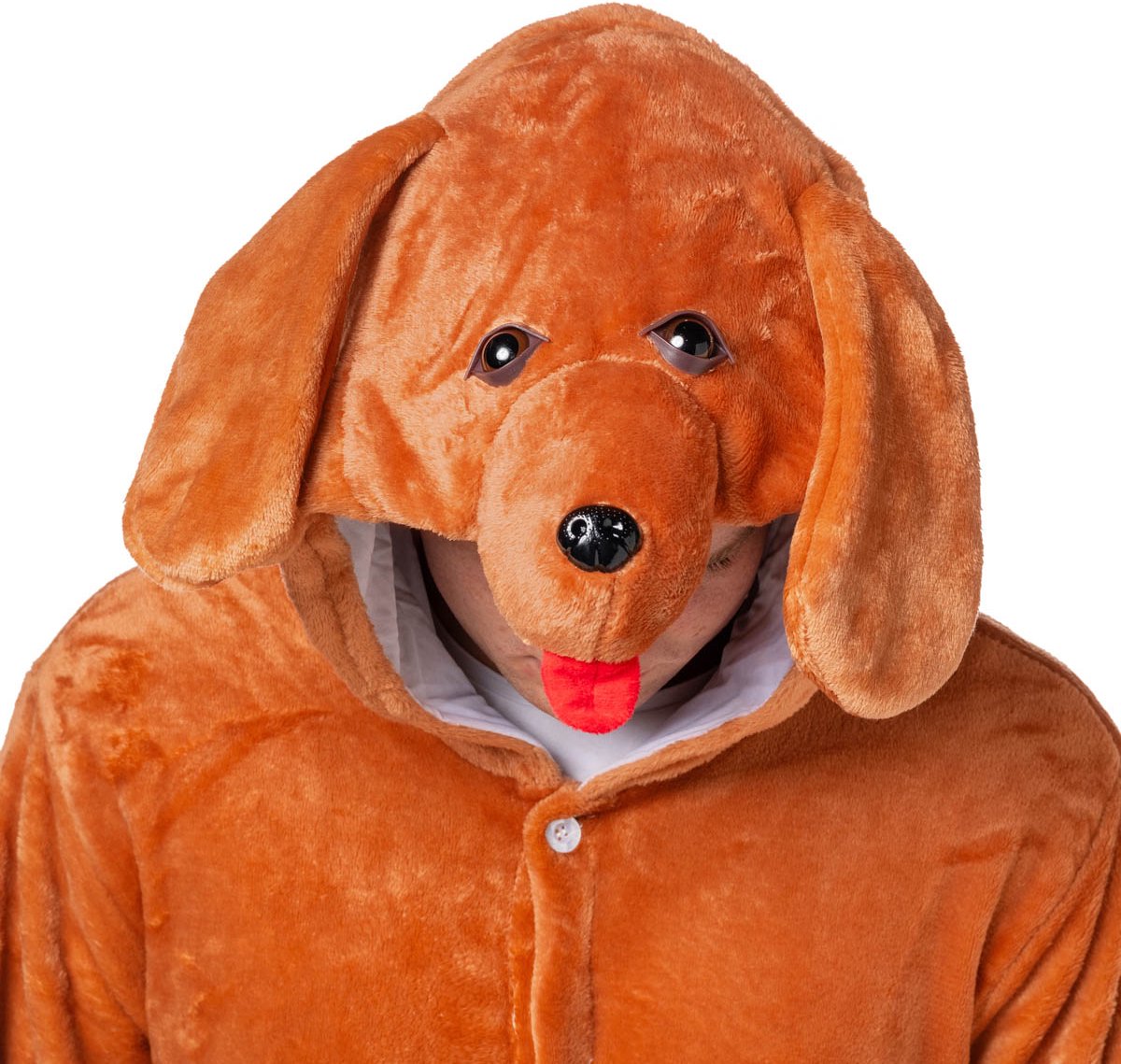 Honden onesie - Dieren onesie - Verkleedkleding - Bef tekkel - Maat XS/S — afbeelding 5
