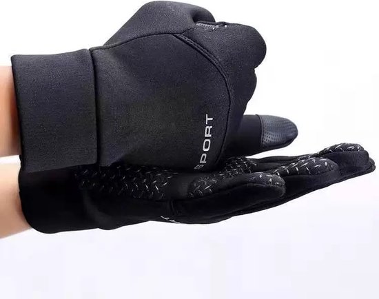 Nesirooh Winterhandschoenen voor Dames en Heren, 3M Thinsulate Handschoenen Waterdicht Winddicht Warme Touchscreen Fietshandschoenen voor Fietsen, Hardlopen, Wandelen, Rijden, Skiën