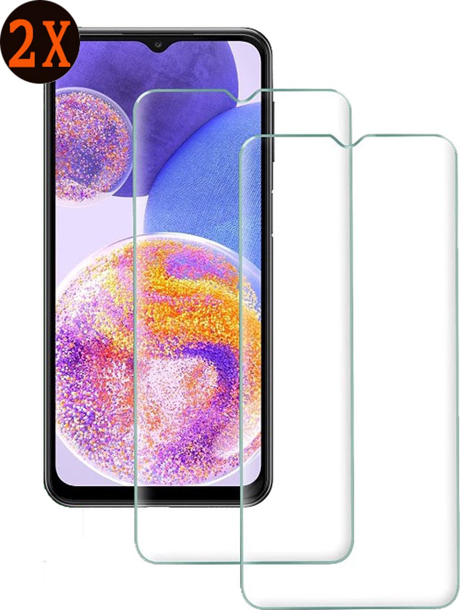 Samsung A04/A04E Screenprotector Temperede Glas Screen Protector Samsung Galaxy A04/A04EScreen Protector Glas - 2 stuks