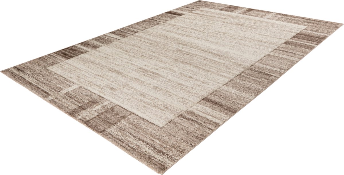 Lalee trendy Carving- modern- laagpolig- vloerkleed- vintage- hand carved- hoog laag- hip en trendy- karpet- tapijt- loper 80x150 cm beige