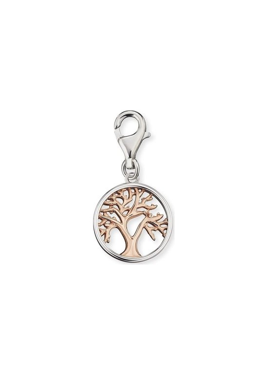 Gouden trilogy ring met lab grown roze saffier en lab grown diamant 0.35 crt | Mostert Juweliers