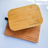 Forfait : boîte à pain et planche à petit-déjeuner avec gravure personnalisée, cadeau marraine - anniversaire - communion - naissance - Noël - Nouvel An