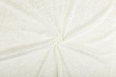 Tissu Velours de panne - Blanc cassé 51 - 1 mètre