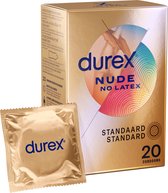 Bol.com Durex Condooms - Nude - Latexvrij - Huid op Huid Sensatie - 20 stuks aanbieding