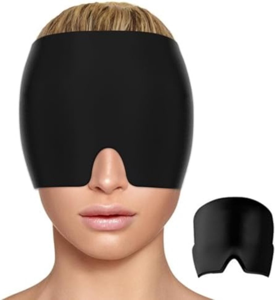 Goedkoopste Solacis Migraine muts - Migraine masker - Hoofdpijn masker - Warmte en koude therapie - Herbruikbaar - Anti migraine - Must have tijdens hoofdpijn!