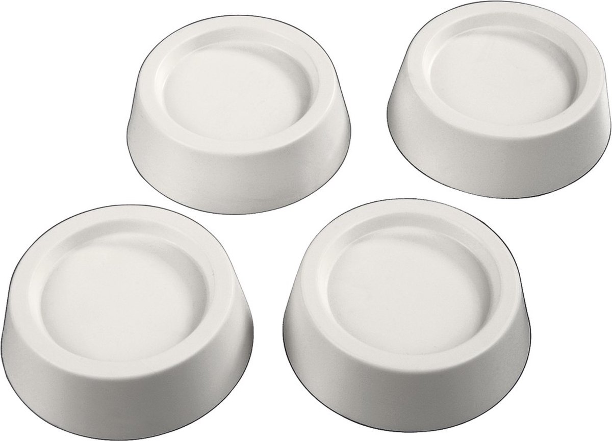 Xavax Trillingsdempers 4 Stuks Wit