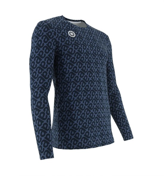 The Indian Maharadja Mysore homme A- Master thermo manches longues - bleu - taille L