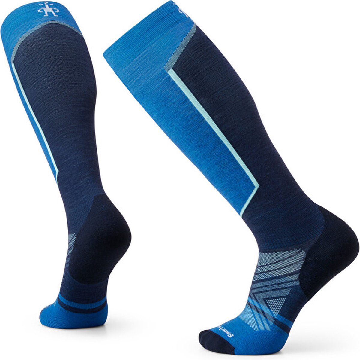 Smartwool Targeted Cushion OTC skisokken Medium Zwart