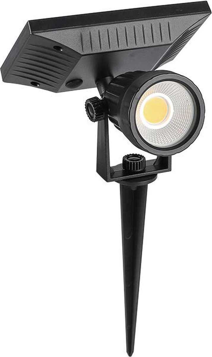 V-TAC VT-952 Solar Spike Lights - IP65 Waterdicht - Zwart - 2W - 40 Lumen - 4000K